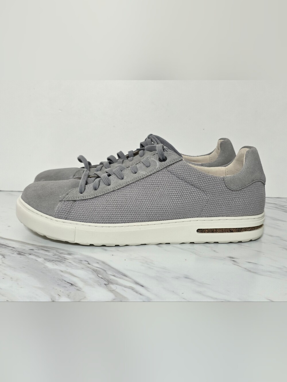 Birkenstock Men's Low-Top Sneakers in Light Gray